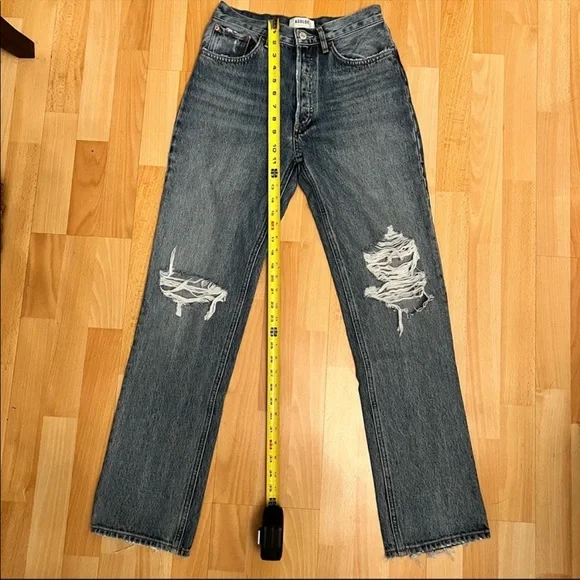 Agolde Lana Jean in Backdrop - Picture 5 of 13